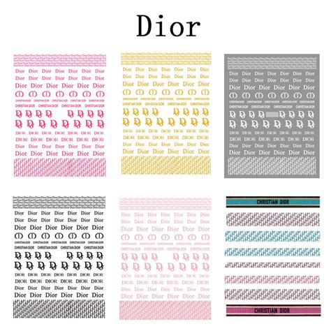 dior nail sticker|Amazon.com: Dior Nail Stickers For Nail Art.